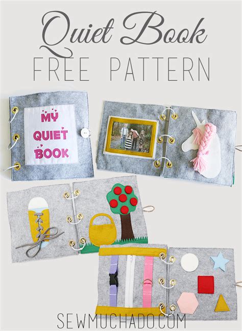 Printable Quiet Book Patterns Pdf Free